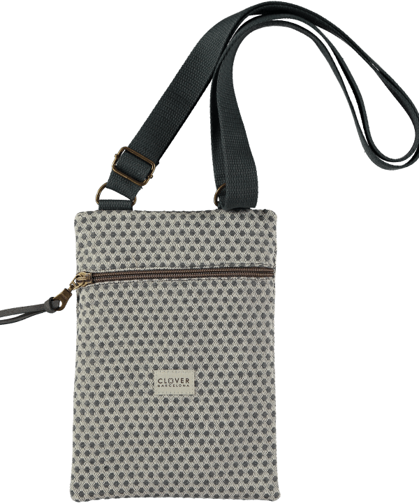 Portamovil bandolera Clover bcn TANA GRAY