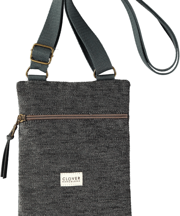 Portamovil bandolera Clover bcn VELA GRAY e1698311323646