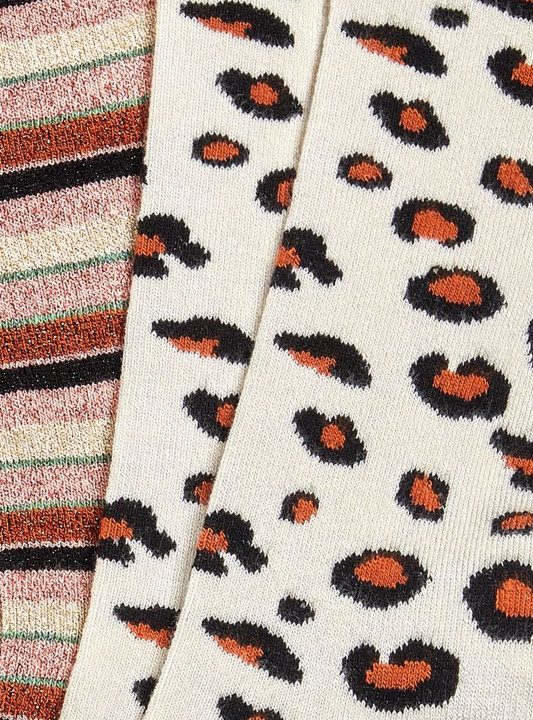 pack dos pares calcetines divertidos vintage king louie lapis stripe 9690 08348072 9