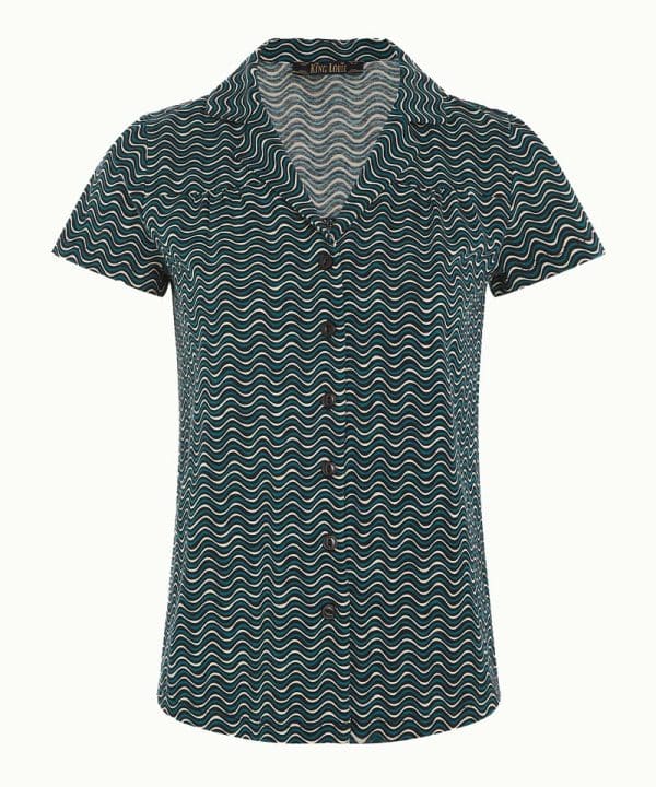 Blusa King Louie Espana Tex Clancy algodon organico 08795 001 F e1708860723389
