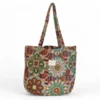 Bolsa grande delamur de la mur bola flores grandes retro BOSGBOLA Photoroom e1740249871421