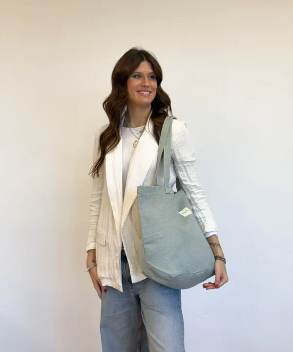 Bolsa grande delamur de la mur verde agua BOSGAGUA e1740250113607