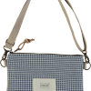 Bolso Belt Clover Bcn tela bandolera bajo brazo rinonera CERCOLA BLUE e1709216560644