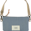 Bolso Belt Clover Bcn tela bandolera bajo brazo rinonera PICOLO BLUE e1709216524362