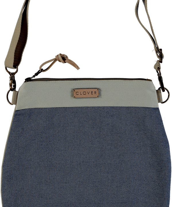 Bolso Clover Bcn mediano Juliana bandolera RAGUSA BLUE JEANS e1709129720236