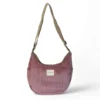Bolso Luna DE LA MUR Cot pana rosa
