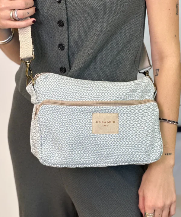 Bolso mediano Emma aqua de la mur BAG16IRIS..