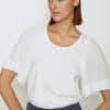 Camiseta blanca Skatie bimateria manga volumen S02T36 WHITE 1 e1708806345925