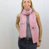 Foulard panuelo Donatzelli rosa bordado 2899 C.2 scaled e1707681950182