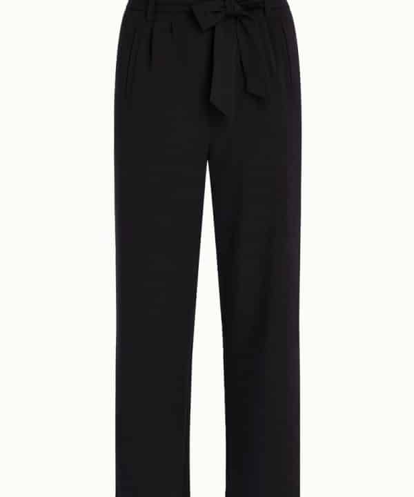 Pantalon King Louie Espana negro Neva Cropped Timba 07843 001 F e1709045484284