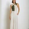 Pantalon Skatie lino palazzo S05P102 FLAX 1 e1708803284478