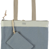 Shopping bag CLOVER Bcn Denim azul claro