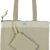 Shooping bag Colver Bcn bolsa tela espiga mostaza O e1709217829380