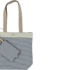 Shooping bag Colver Bcn bolsa tela relieve azul M e1709217862381