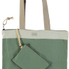 Shooping bag Colver Bcn bolsa tela verde agua Q e1709217907802