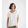 blusa samsir reversible cuello pico cuello redondo mus bombon blanco