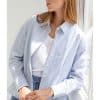 camisa challi blusa azul celeste raya mus bombon