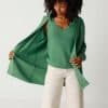 cardigan sueter ara gots SKFK verde hierba algodon organico e1709801297517
