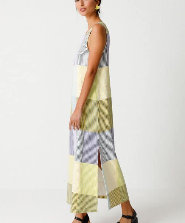 vestido nare gots SKFK largo algodon organico raya e1709760674444