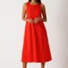 vestido noe gots SKFK algodon organico rojo e1709800371355