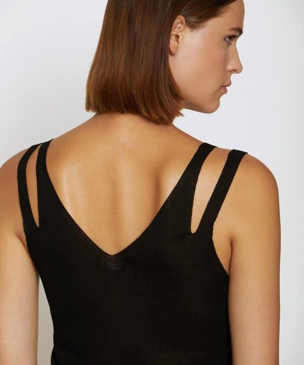 Top skatie punto brilli tirantes cut out negro S03K23 KOHL 3 e1712830048454