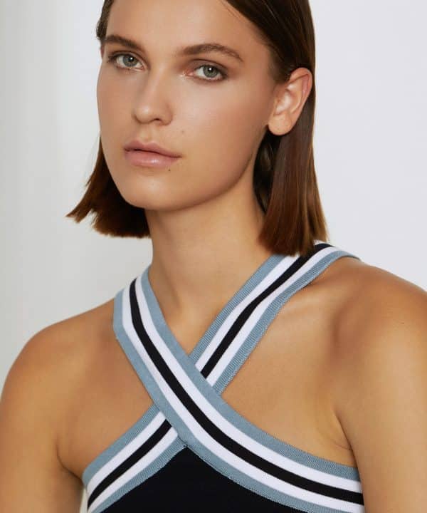 Top skatie punto tirantes cruzados rayas S56K26 NAVY 2 e1712840459274