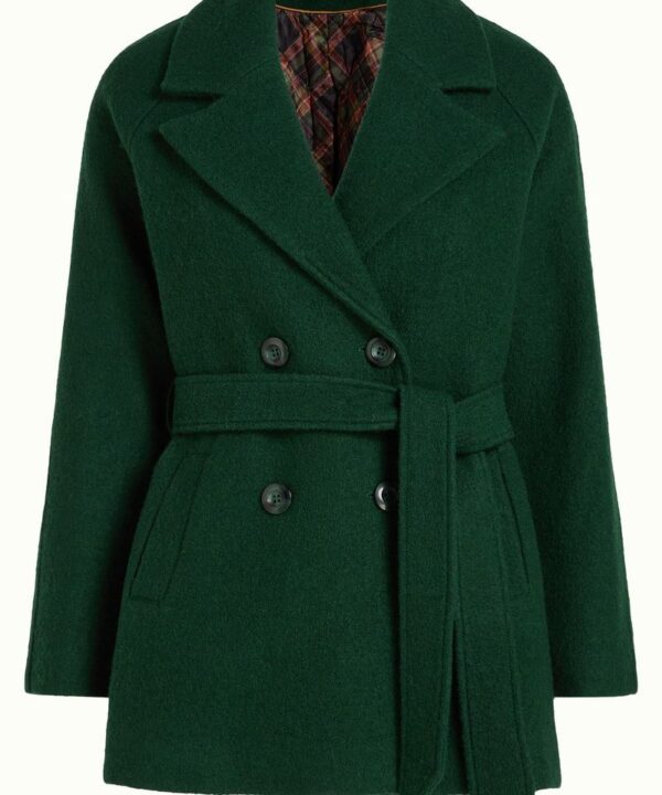 Abrigo King louie maura corto kennedy verde bosque 09041 204 F e1727465088382