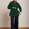 Abrigo King louie maura corto kennedy verde bosque 09041 204 MF e1727465119518