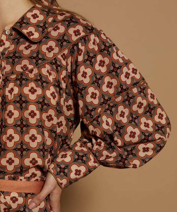 Blusa algodon estampado meisie M05B31 CML 2 e1726608164678