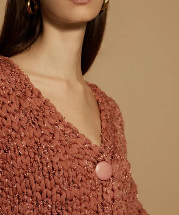 Cardigan oversize meisie handmade M98K02 CRT 5 e1726697927593