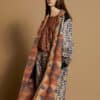 Kaftan abrigo bimateria Meisie M05KF32 LPS 1 e1726690778463