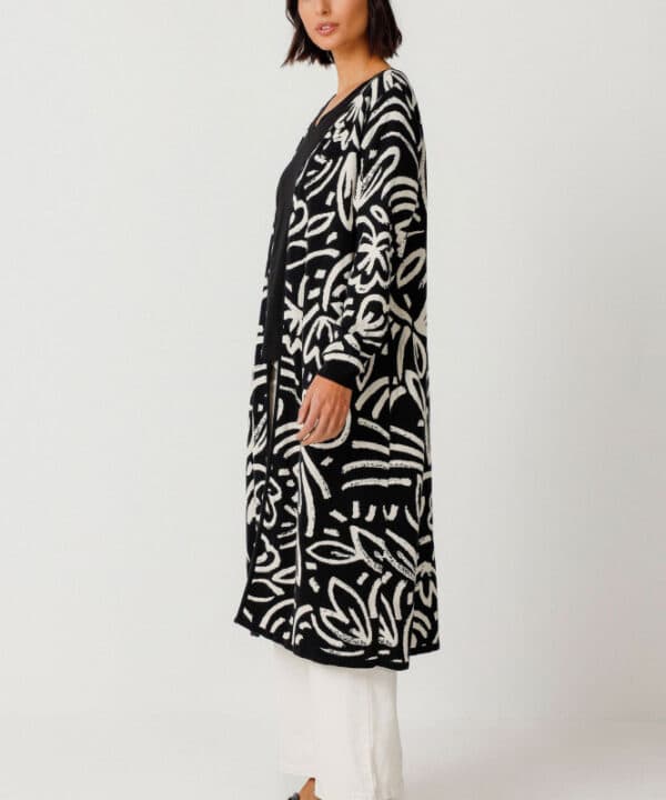 sueter kasandra gots SKFK maxi cardigan