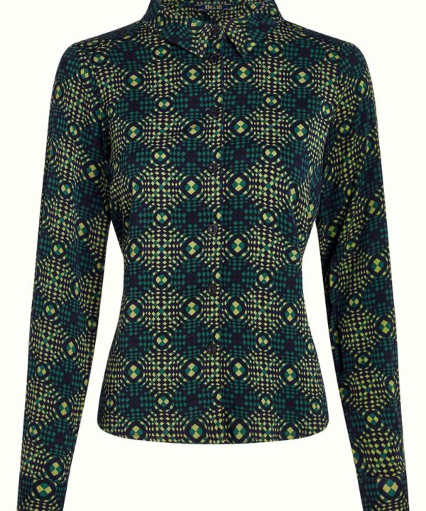 Blusa retro king louie rosie spiller 09192 300 F e1727811317343