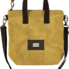 Bolso mano y bandolera Montes CLOVER Bcn Nanil pana mostaza