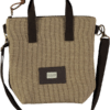 Bolso mediano tela Clover bcn Montes Torcello crema e1728497745999
