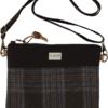 Bolso pequeno tela Clover bcn Cuadro de Gales Luga marron e1728507709996