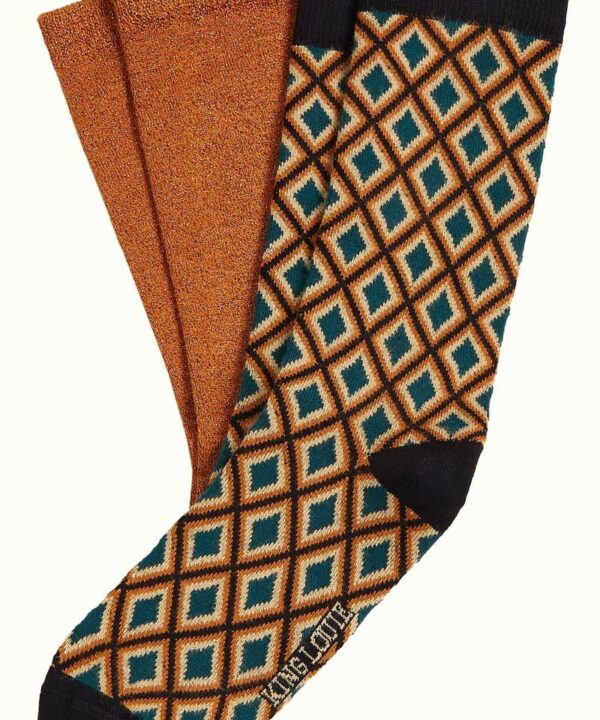 Calcetines king louie retro pack 2 Brash brilli 09386 948 F e1728326869579