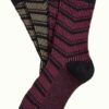 Calcetines king louie retro pack 2 Dynasty brilli brilli 09390 001 F e1728327016256