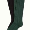 Calcetines largos king louie pack 2 lisos calados 09391 001 F e1728327205769