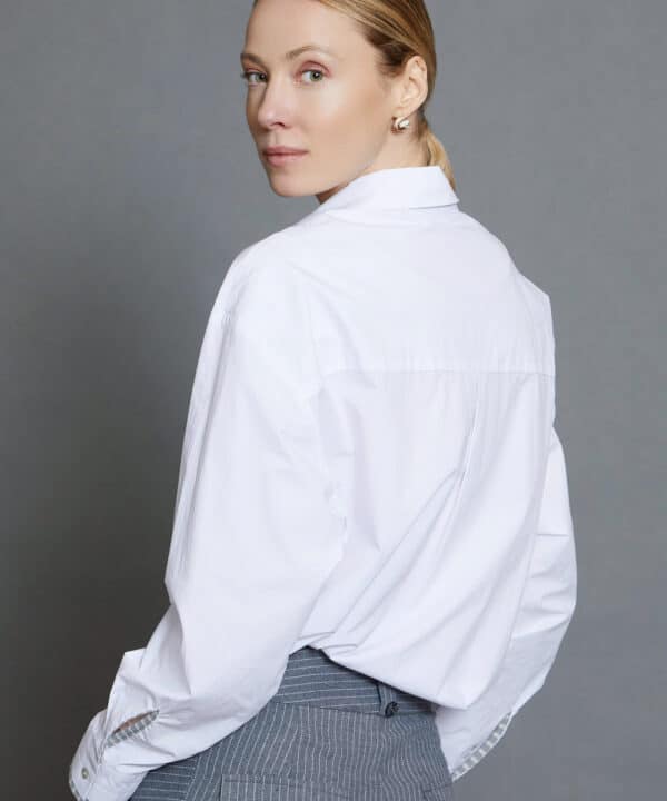 Camisa Skatie algodon popelin blanca S05 B93AW24 W 4 e1728158462197