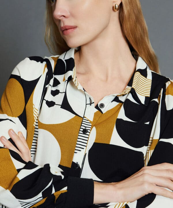 Camisa skatie estampada puno retro S05 B97AW24 BLK 4 e1728158534176
