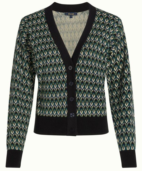 Cardigan V King Louie Deep Dandy retro 09152 001 F e1728073508559