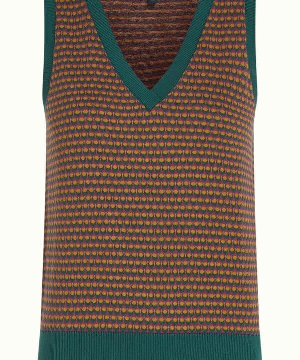 Chaleco King Louie retro V Spencer Graham 09165 200 F e1728075409865