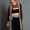 Chaqueta de punto skatie intarsia S56 K30AW24 BLK 3 e1728239217881