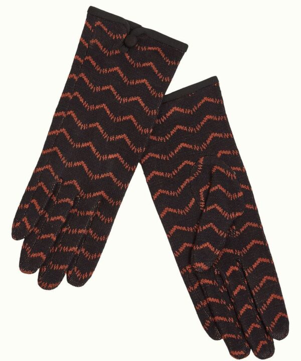 Guantes King Louie retro vintage ondas negro brilli 09135 001 F e1729152875668 Guantes King Louie retro vintage ondas negro brilli 09135 001 F e1729152875668
