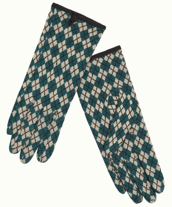 Guantes King Louie retro vintage rombo argyle 09140 216 F e1729152938746