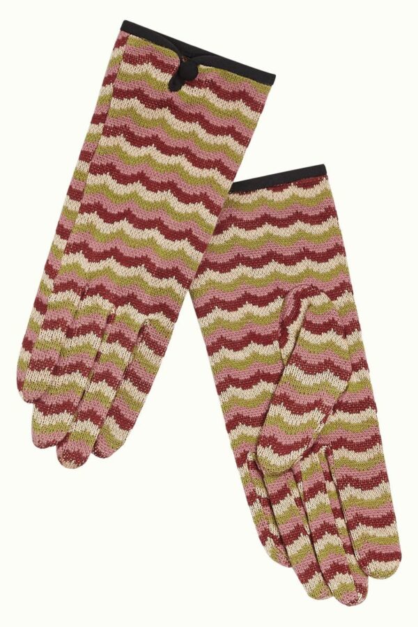 Guantes King Louie retro vintage zig zag sunset 09141 778 F e1729153104339 Guantes KING LOUÏE Sunset - Imagen 2