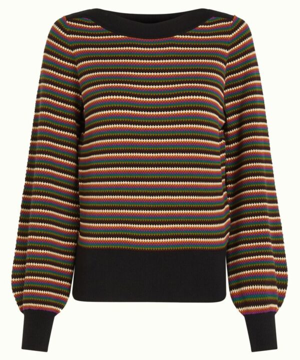 Jersey King Louie Erin Gilmour multicolor cuello barco 09079 001 F e1728072951921