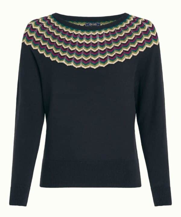 Jersey King Louie negro Andie top Woogie 09060 001 F e1728070863498