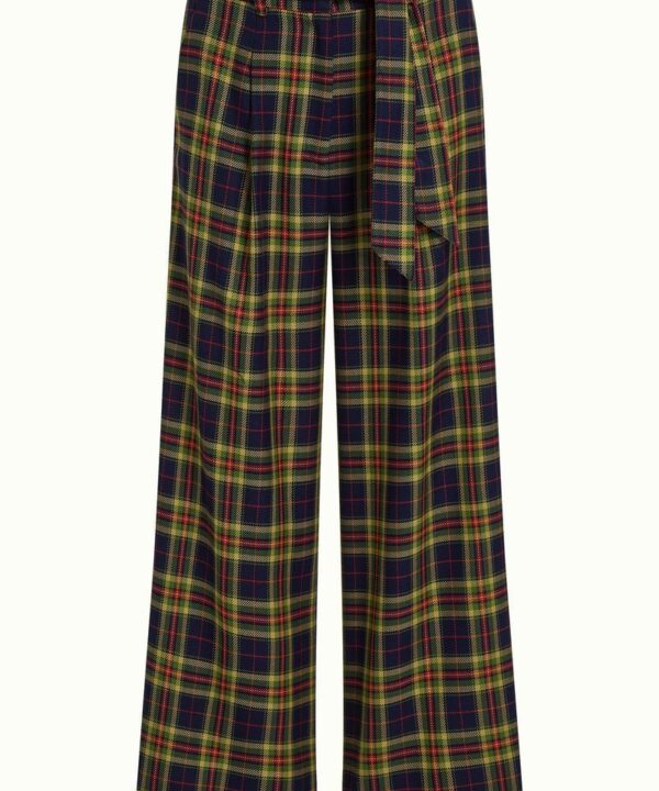 Pantalon cuadro escoces king louie ava lucky check 09261 445 F e1727821790642